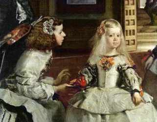 Las Meninas or The Family of Philip IV, c.1656 (detail)